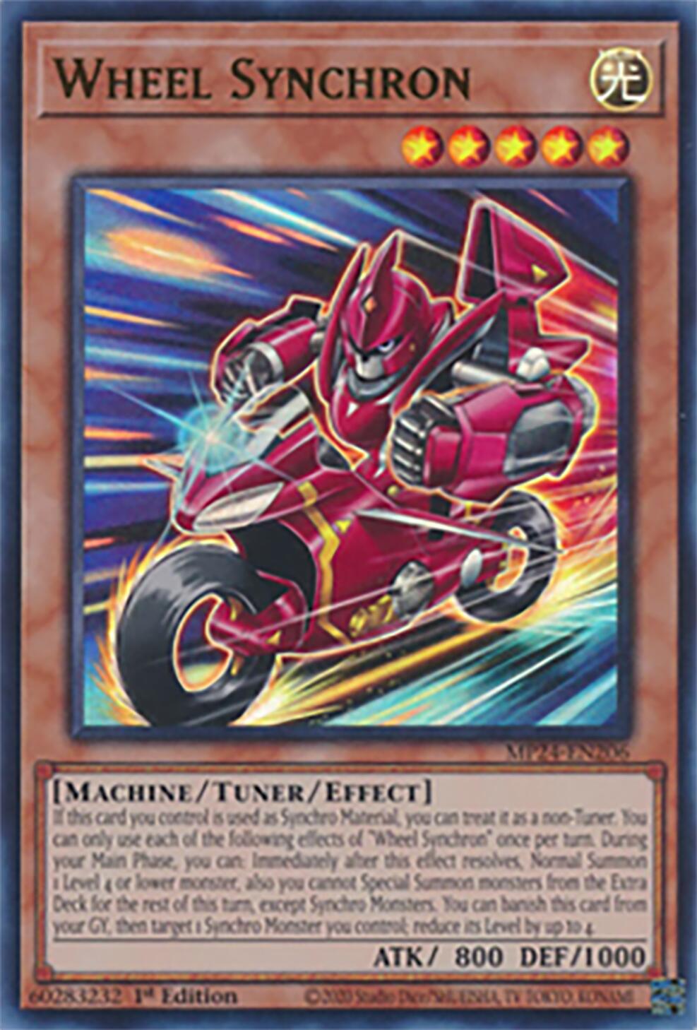 Wheel Synchron [MP24-EN206] Ultra Rare | Clutch Gaming