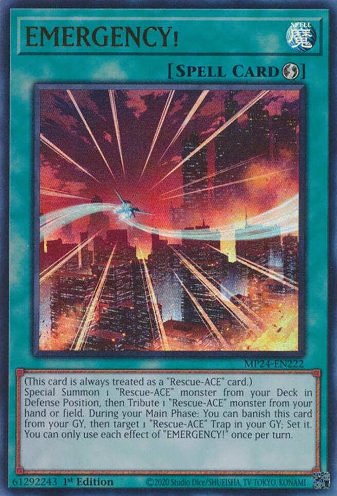 EMERGENCY! [MP24-EN222] Ultra Rare | Clutch Gaming