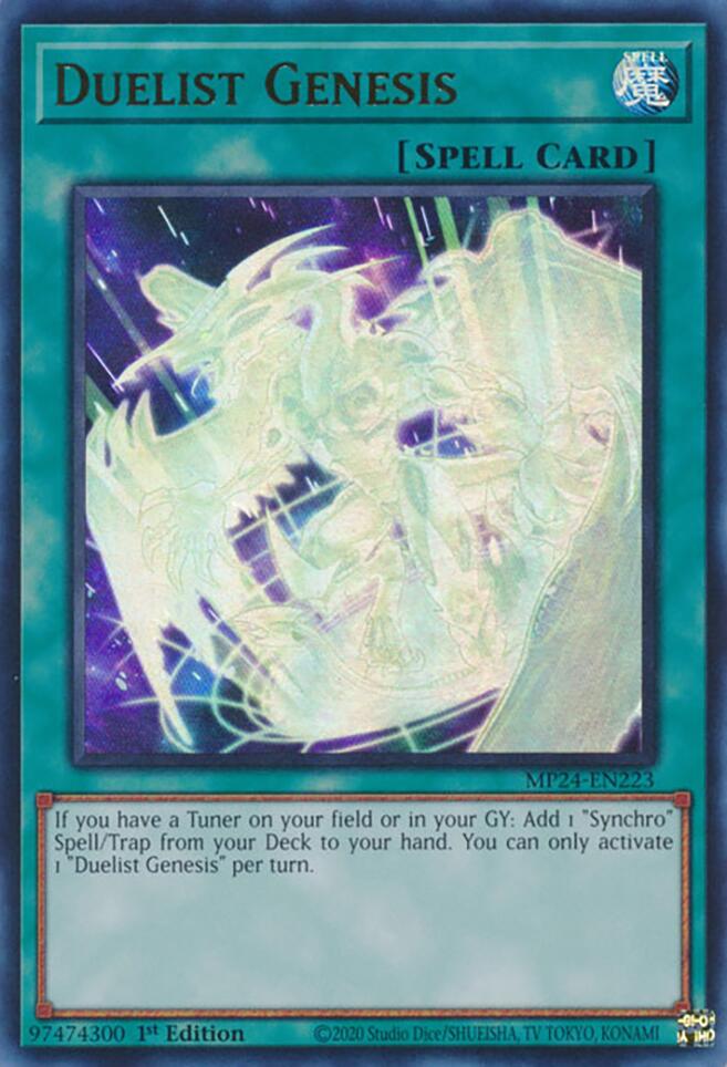 Duelist Genesis [MP24-EN223] Ultra Rare | Clutch Gaming