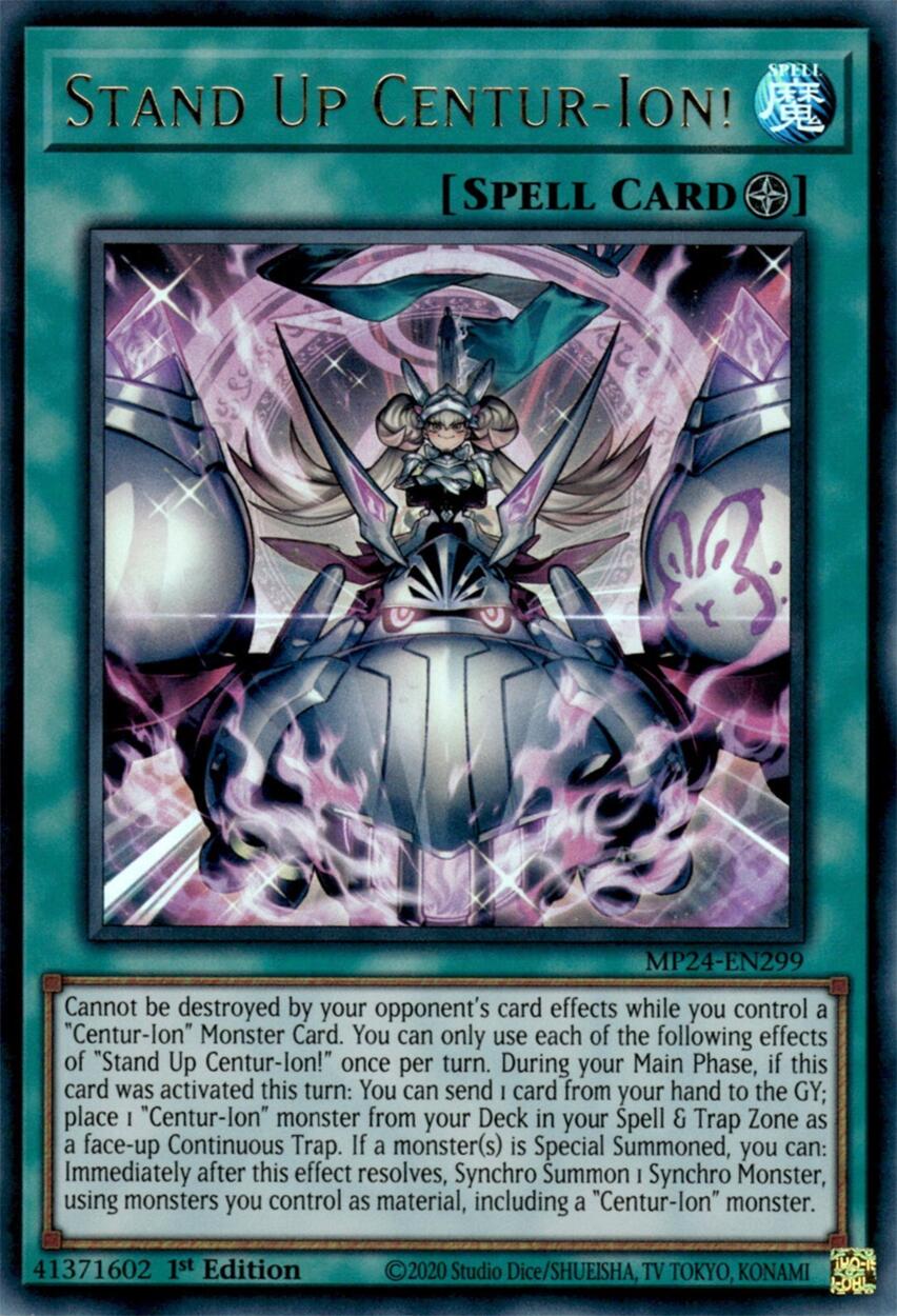 Stand Up Centur-Ion! [MP24-EN299] Ultra Rare | Clutch Gaming