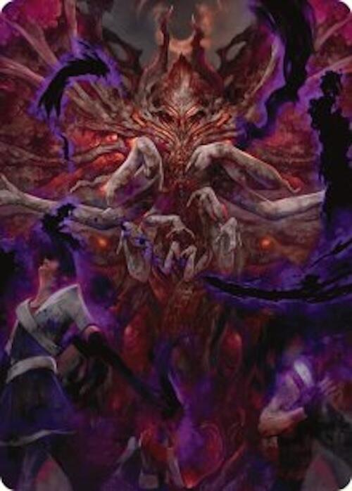 Damnation Art Card [Duskmourn: House of Horror Art Series] | Clutch Gaming