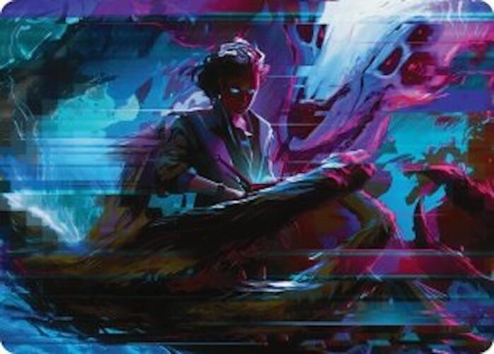 Demonic Counsel Art Card (32/54) [Duskmourn: House of Horror Art Series] | Clutch Gaming