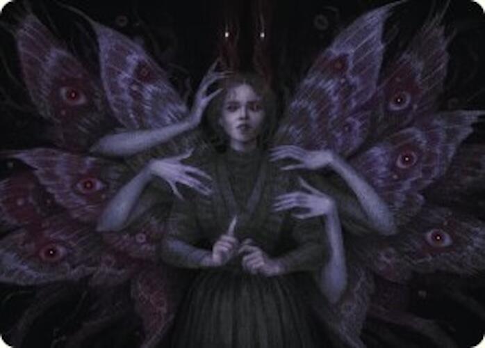 Demonic Counsel Art Card (7/54) [Duskmourn: House of Horror Art Series] | Clutch Gaming