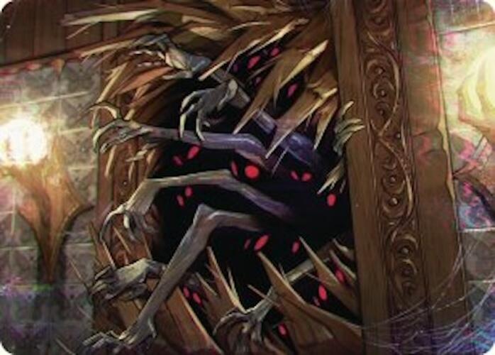 Withering Torment Art Card [Duskmourn: House of Horror Art Series] | Clutch Gaming