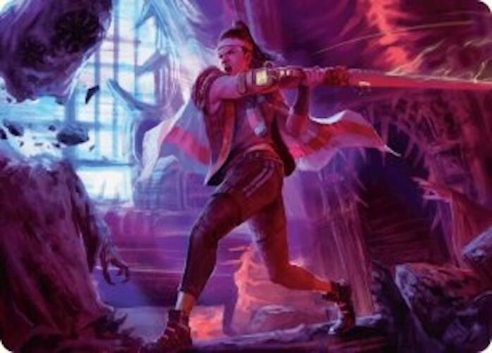 Diversion Specialist Art Card [Duskmourn: House of Horror Art Series] | Clutch Gaming