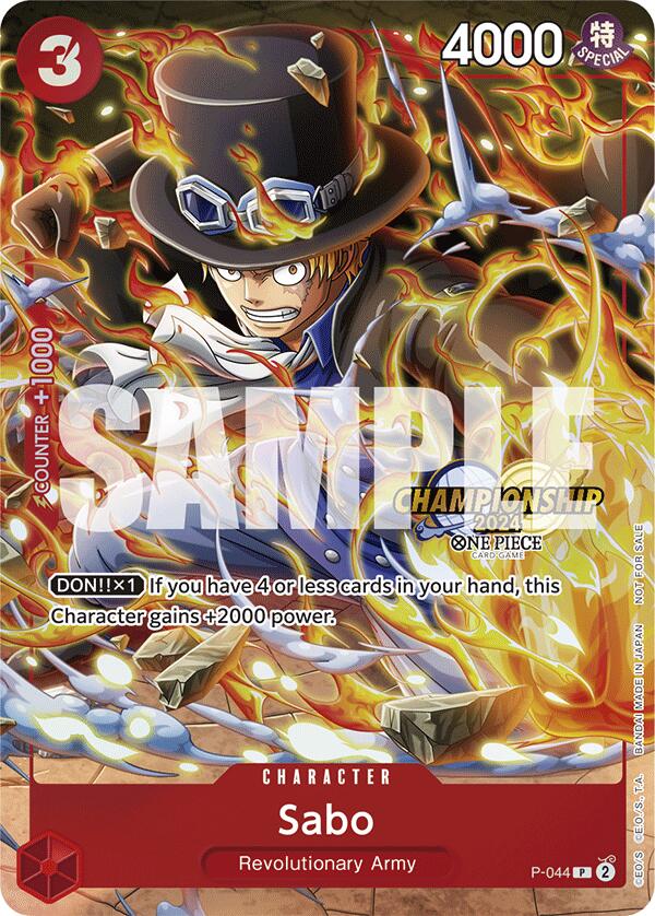 Sabo (CS 2024 Event Pack) [One Piece Promotion Cards] | Clutch Gaming