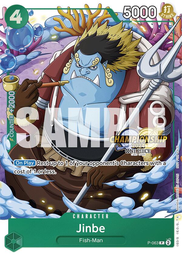 Jinbe (CS 2024 Event Pack) [One Piece Promotion Cards] | Clutch Gaming