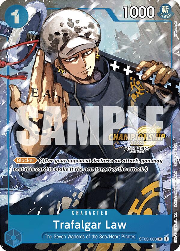 Trafalgar Law (ST03-008) (CS 2024 Event Pack) [One Piece Promotion Cards] | Clutch Gaming