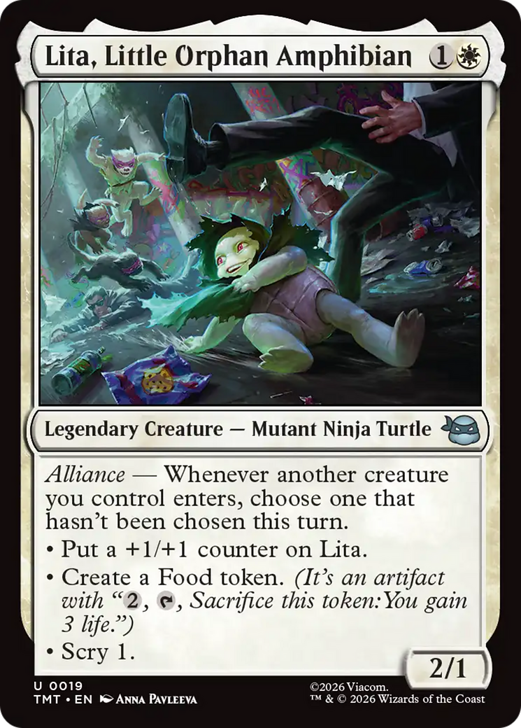 Lita, Little Orphan Amphibian [Teenage Mutant Ninja Turtles] | Clutch Gaming