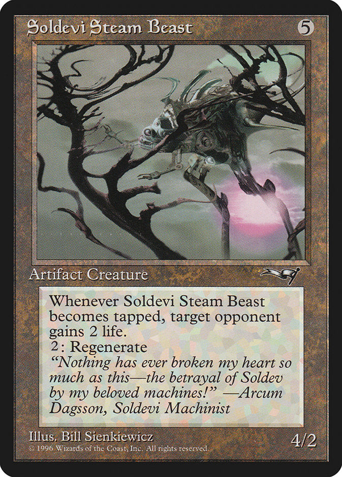 Soldevi Steam Beast (Purple Light Background) [Alliances] | Clutch Gaming
