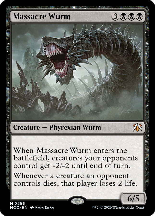 Massacre Wurm [March of the Machine Commander] | Clutch Gaming