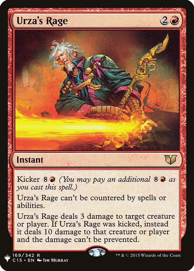 Urza's Rage [The List] | Clutch Gaming