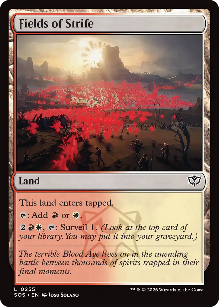 Fields of Strife [Secrets of Strixhaven] | Clutch Gaming