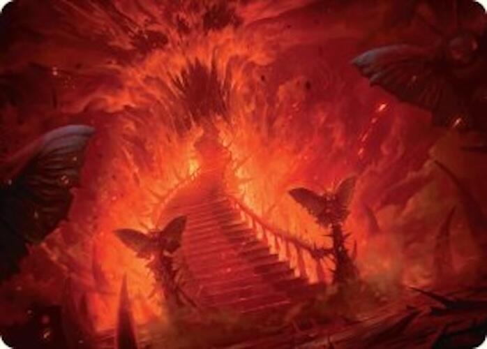 Mountain Art Card [Duskmourn: House of Horror Art Series] | Clutch Gaming