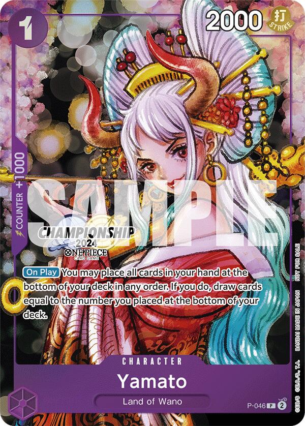 Yamato (CS 2024 Event Pack Finalist) [One Piece Promotion Cards] | Clutch Gaming