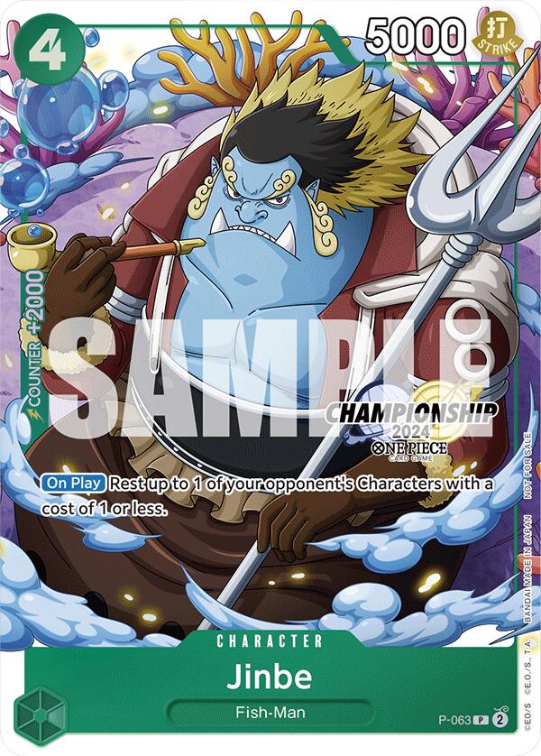 Jinbe (CS 2024 Event Pack Finalist) [One Piece Promotion Cards] | Clutch Gaming