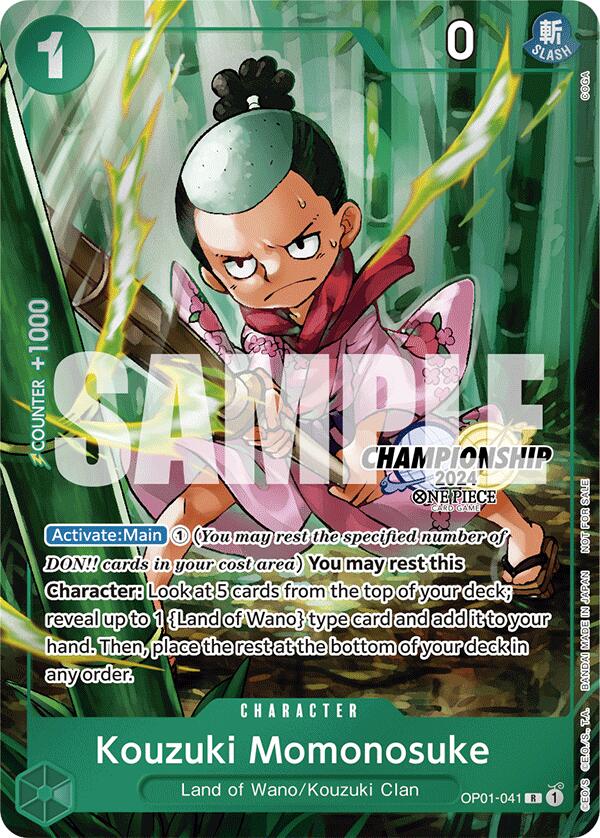 Kouzuki Momonosuke (CS 2024 Celebration Pack) [One Piece Promotion Cards] | Clutch Gaming