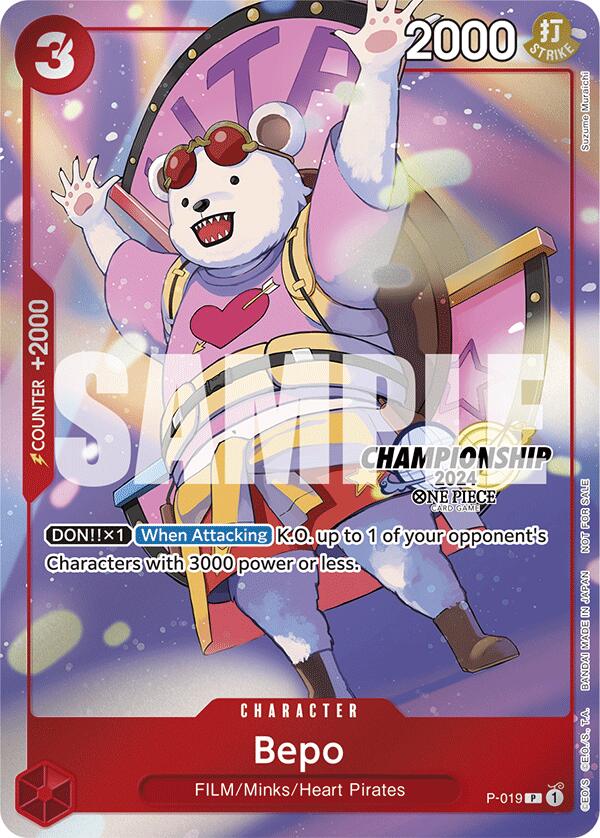 Bepo (CS 2024 Celebration Pack) [One Piece Promotion Cards] | Clutch Gaming