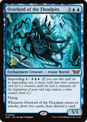 Overlord of the Floodpits [Duskmourn: House of Horror Prerelease Promos] | Clutch Gaming