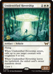 Unidentified Hovership [Duskmourn: House of Horror Prerelease Promos] | Clutch Gaming