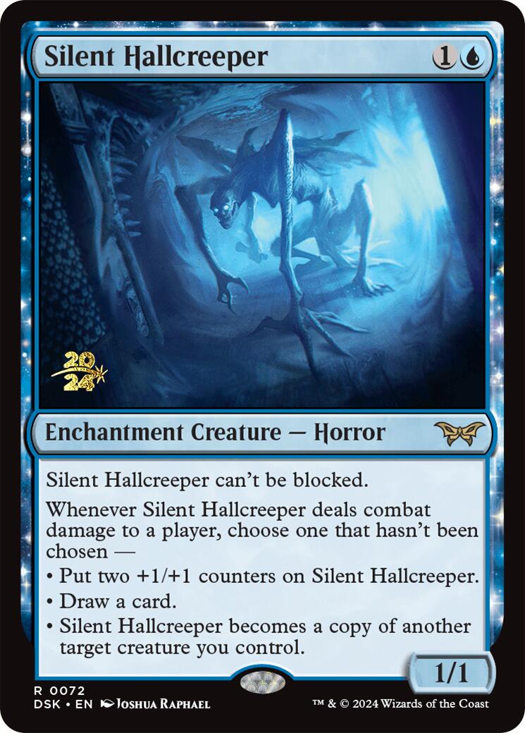 Silent Hallcreeper [Duskmourn: House of Horror Prerelease Promos] | Clutch Gaming