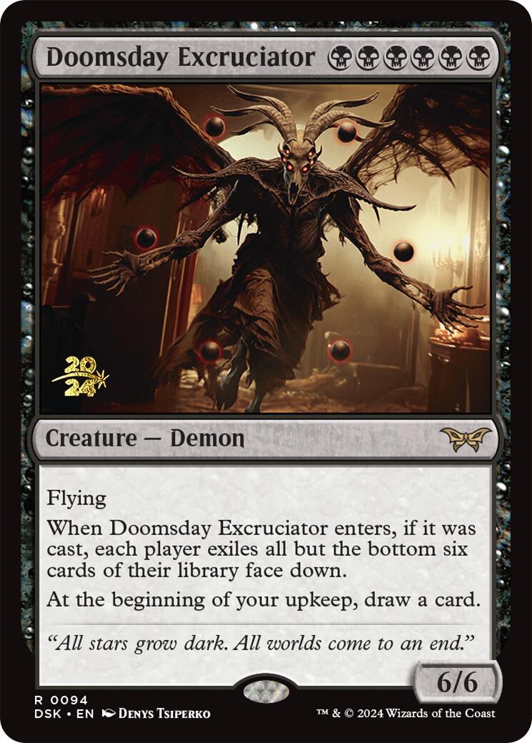 Doomsday Excruciator [Duskmourn: House of Horror Prerelease Promos] | Clutch Gaming