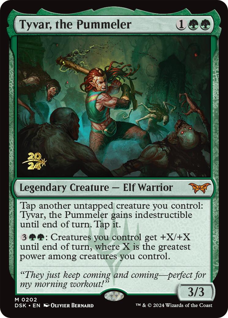 Tyvar, the Pummeler [Duskmourn: House of Horror Prerelease Promos] | Clutch Gaming