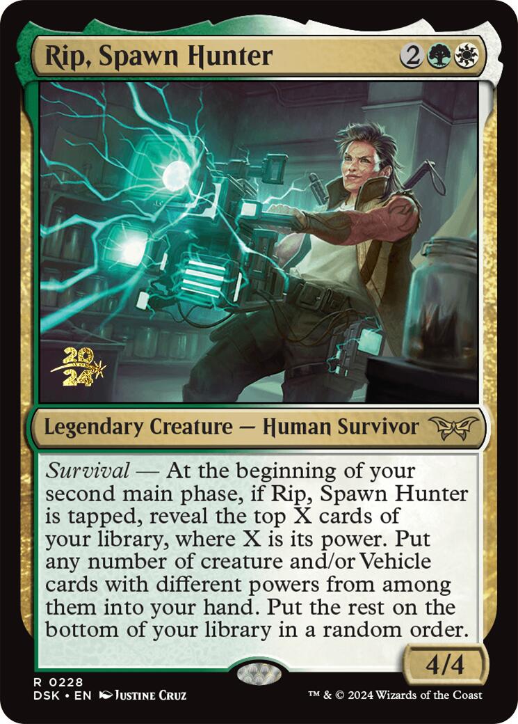 Rip, Spawn Hunter [Duskmourn: House of Horror Prerelease Promos] | Clutch Gaming