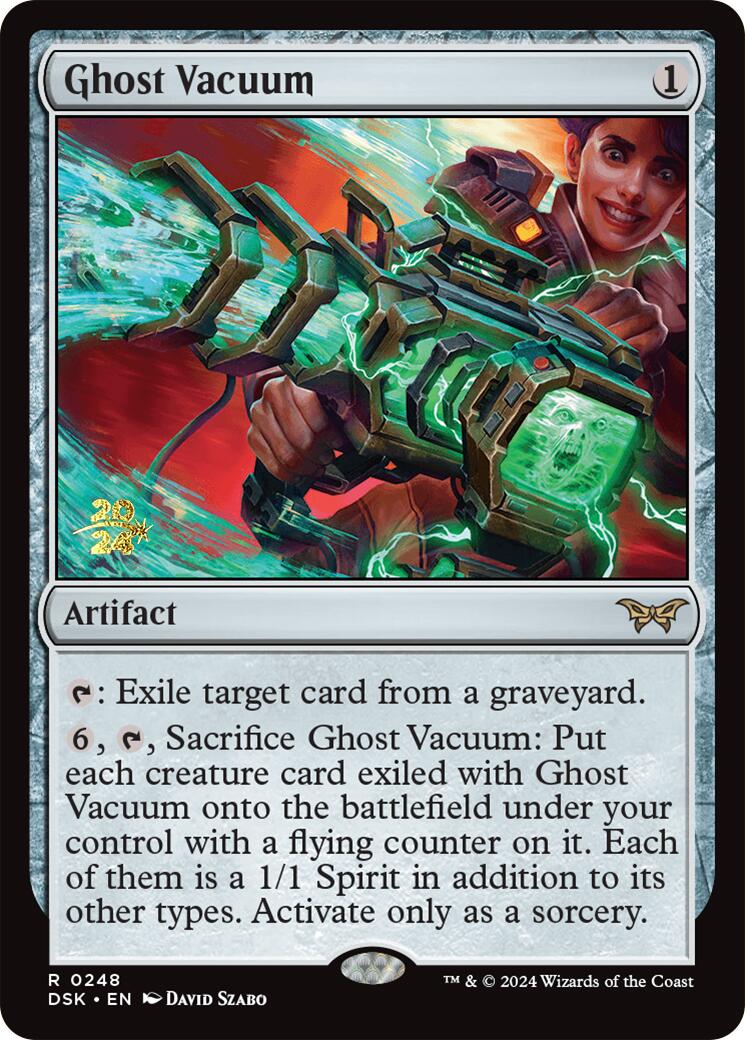 Ghost Vacuum [Duskmourn: House of Horror Prerelease Promos] | Clutch Gaming