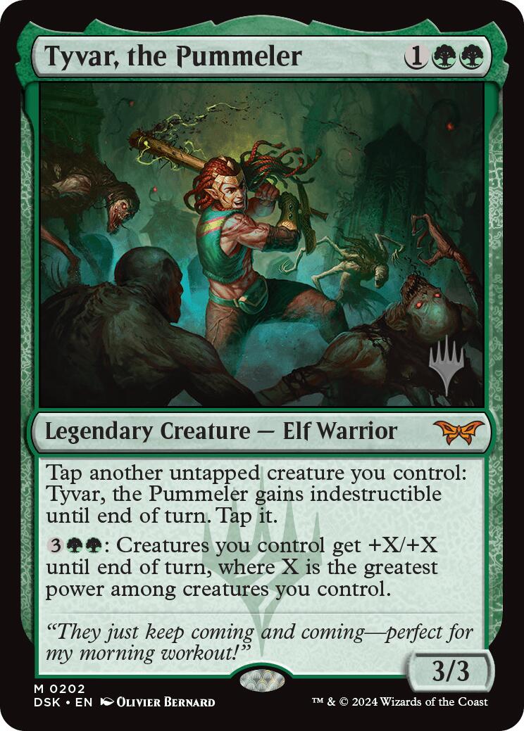 Tyvar, the Pummeler [Duskmourn: House of Horror Promos] | Clutch Gaming