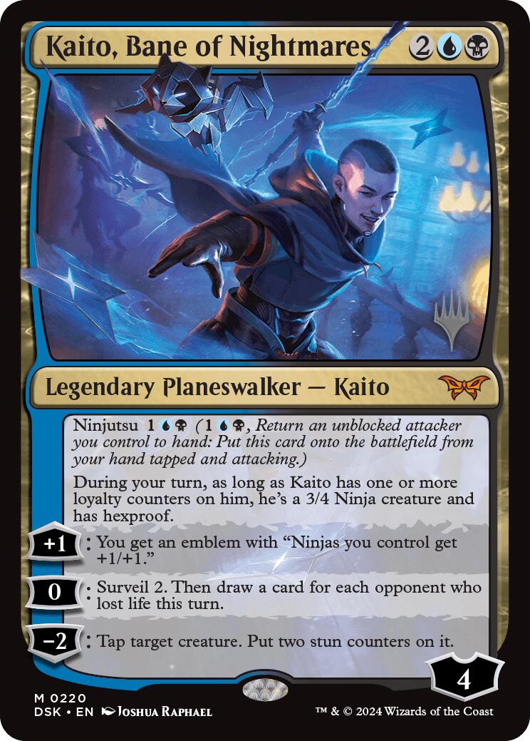 Kaito, Bane of Nightmares [Duskmourn: House of Horror Promos] | Clutch Gaming