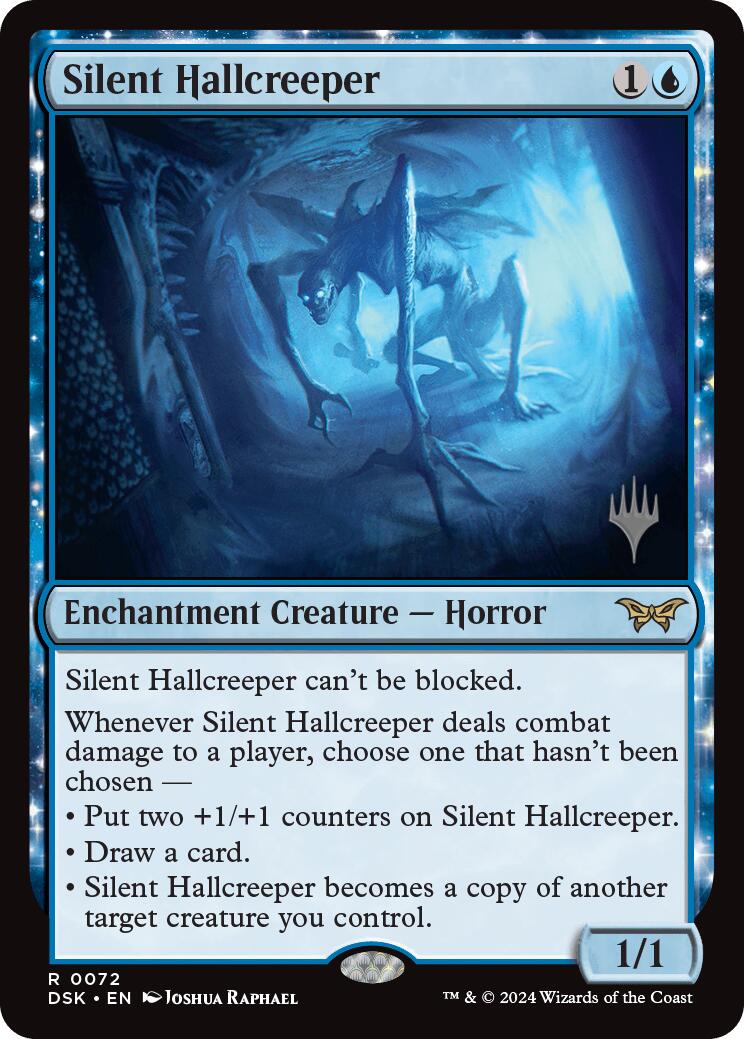 Silent Hallcreeper [Duskmourn: House of Horror Promos] | Clutch Gaming