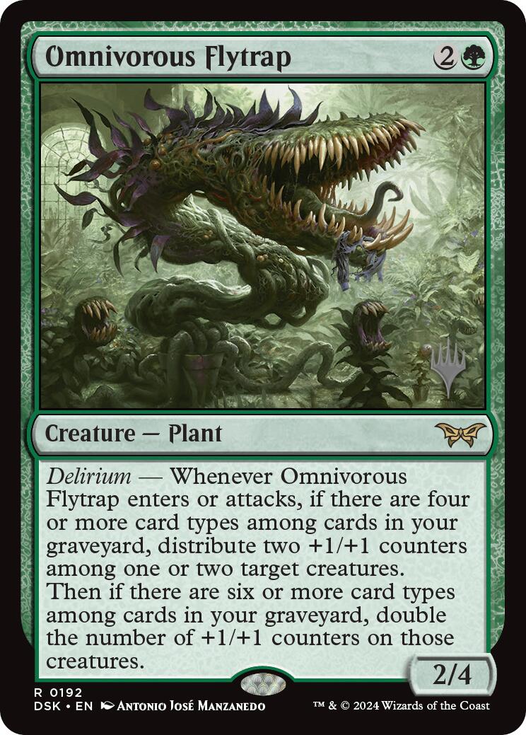 Omnivorous Flytrap [Duskmourn: House of Horror Promos] | Clutch Gaming