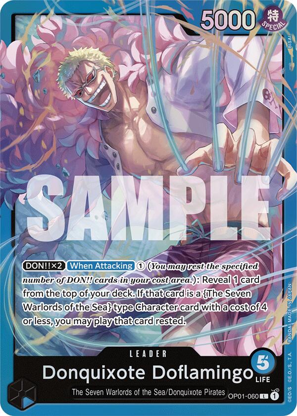 Donquixote Doflamingo [Starter Deck: BLUE Donquixote Doflamingo] | Clutch Gaming