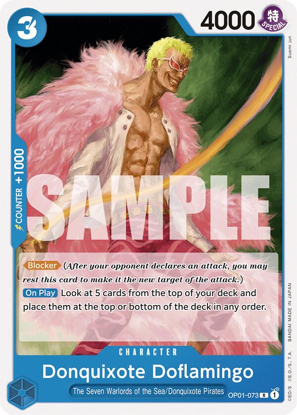 Donquixote Doflamingo [Starter Deck: BLUE Donquixote Doflamingo] | Clutch Gaming