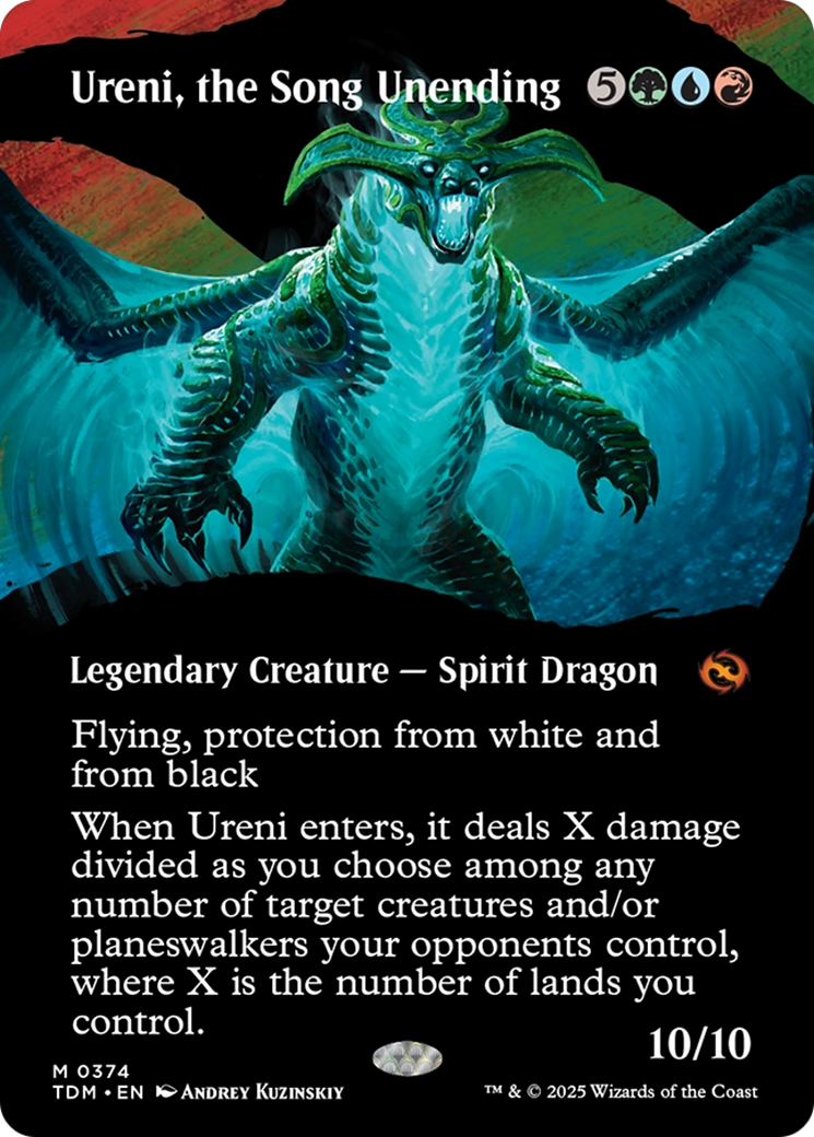 Ureni, the Song Unending (Borderless) [Tarkir: Dragonstorm] | Clutch Gaming