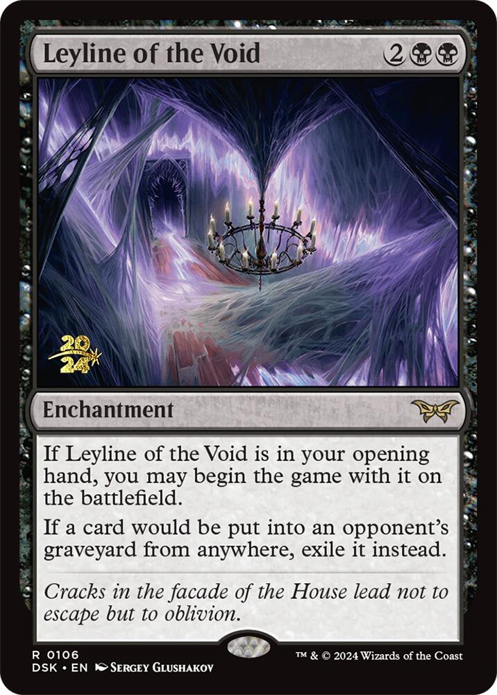 Leyline of the Void (0106) [Duskmourn: House of Horror Prerelease Promos] | Clutch Gaming