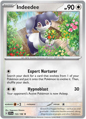 Indeedee (153/198) (Theme Deck Exclusive) [Scarlet & Violet: Base Set] | Clutch Gaming