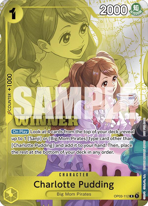 Charlotte Pudding (Winner Pack 2024 Oct.-Dec.) [One Piece Promotion Cards] | Clutch Gaming