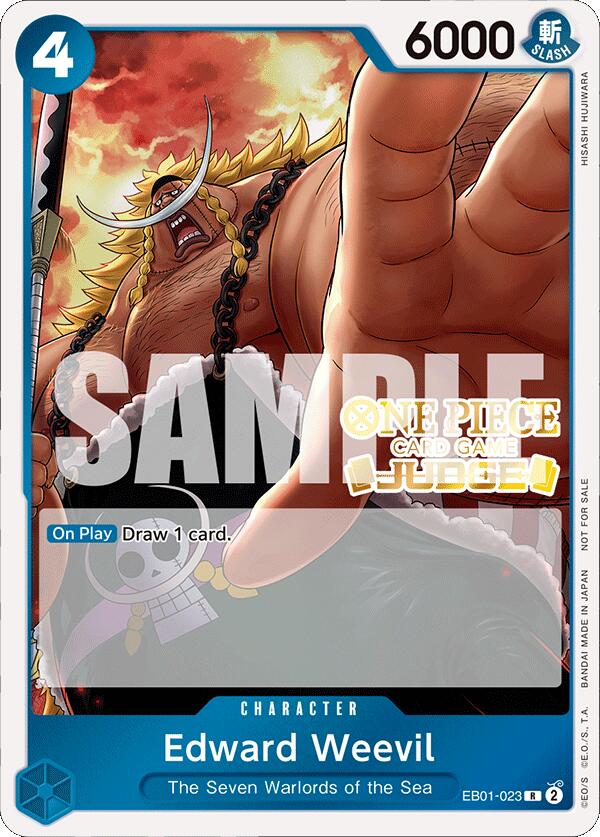 Edward Weevil (Judge Pack Vol. 4) [One Piece Promotion Cards] | Clutch Gaming