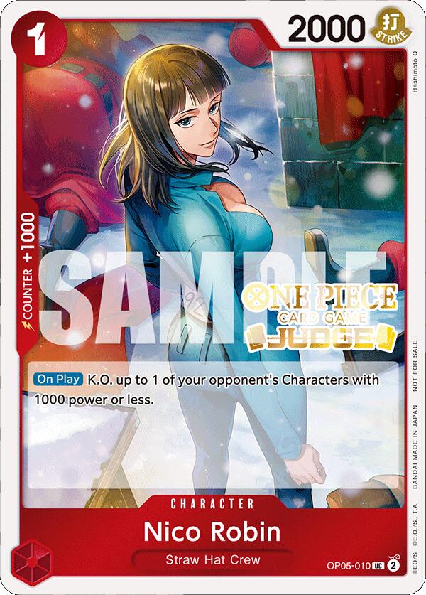 Nico Robin (Judge Pack Vol. 4) [One Piece Promotion Cards] | Clutch Gaming