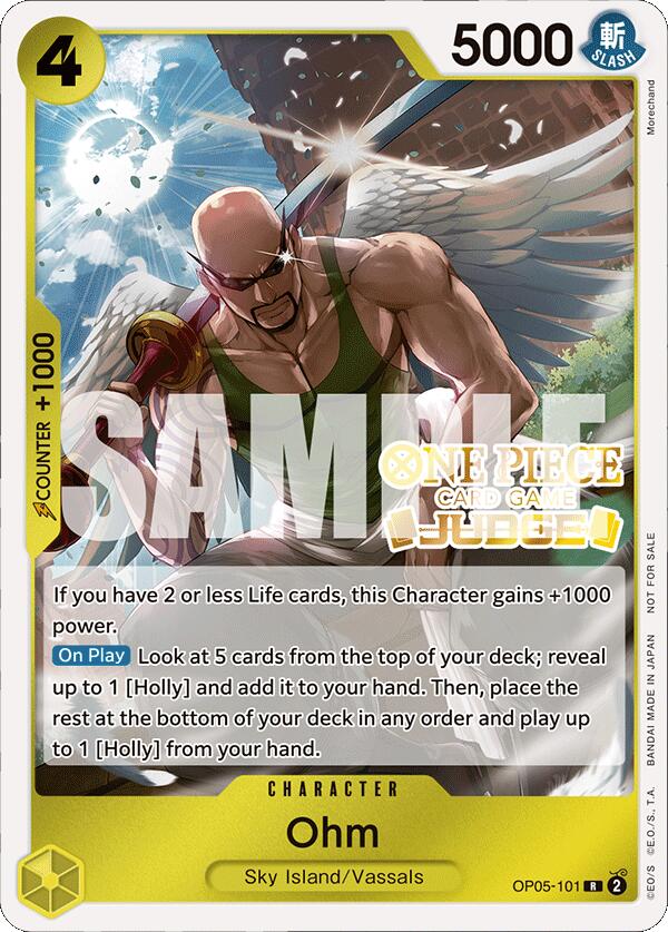 Ohm (Judge Pack Vol. 4) [One Piece Promotion Cards] | Clutch Gaming