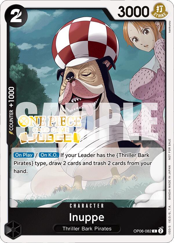 Inuppe (Judge Pack Vol. 4) [One Piece Promotion Cards] | Clutch Gaming