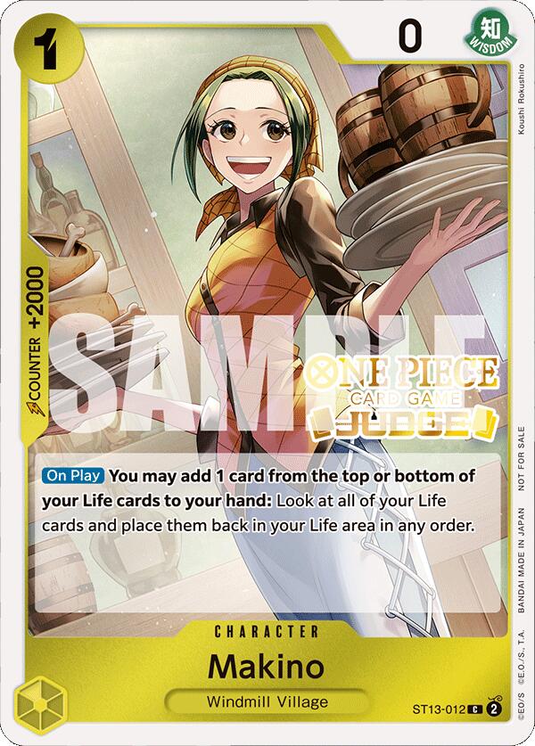 Makino (Judge Pack Vol. 4) [One Piece Promotion Cards] | Clutch Gaming