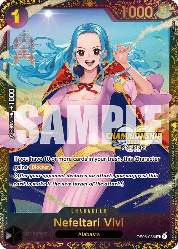 Nefeltari Vivi (October Championship 2024 Store Regionals) [One Piece Promotion Cards] | Clutch Gaming