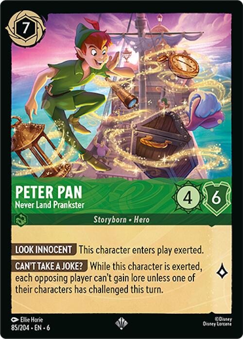 Peter Pan - Never Land Prankster (85/204) [Azurite Sea] | Clutch Gaming