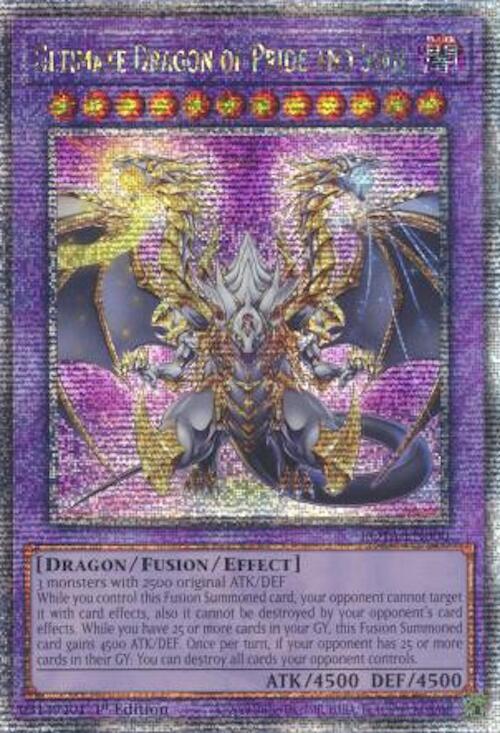 Ultimate Dragon of Pride and Soul [ROTA-EN000] Quarter Century Secret Rare | Clutch Gaming