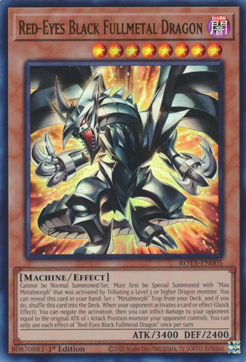 Red-Eyes Black Fullmetal Dragon [ROTA-EN005] Ultra Rare | Clutch Gaming