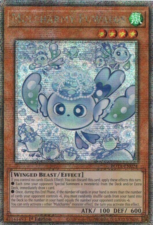 Mulcharmy Fuwalos (Quarter Century Secret Rare) [ROTA-EN024] Quarter Century Secret Rare | Clutch Gaming