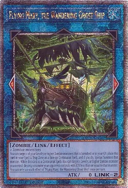 Flying Mary, the Wandering Ghost Ship (Quarter Century Secret Rare) [ROTA-EN047] Quarter Century Secret Rare | Clutch Gaming